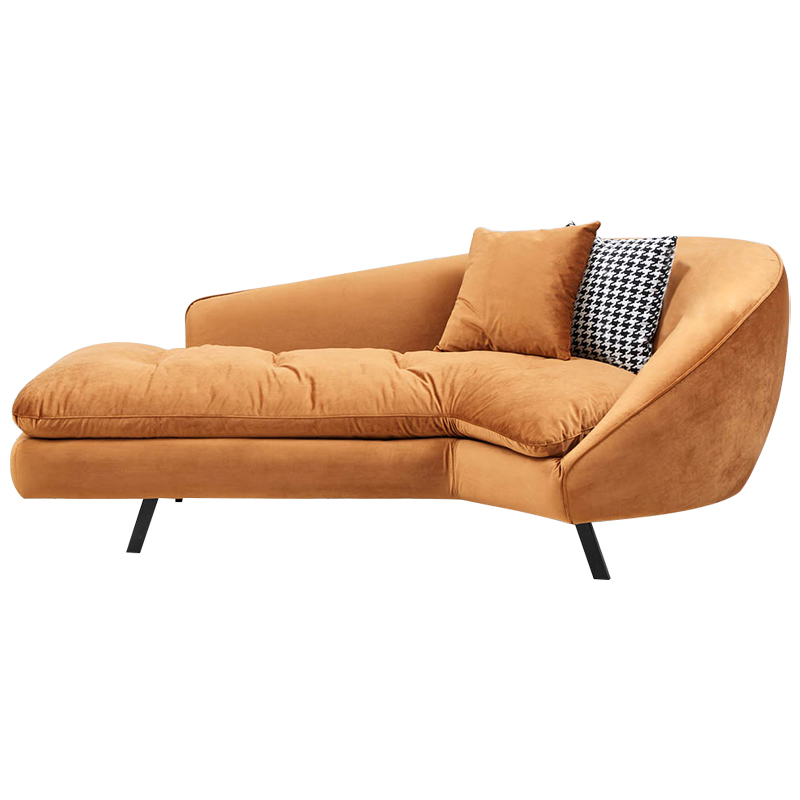 Диван Evangeline Caramel Sofa Карамель Черно-белый Диван Evangeline Caramel Sofa Карамель Черно-белый во Владивостоке | Loft Concept