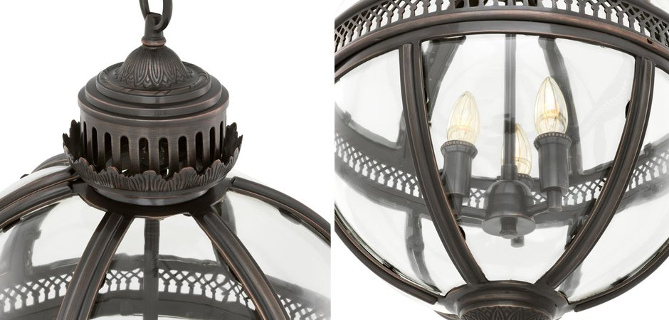 Люстра Lantern Residential Bronze M Люстра Lantern Residential Bronze M - Loft-Concept во Владивостоке