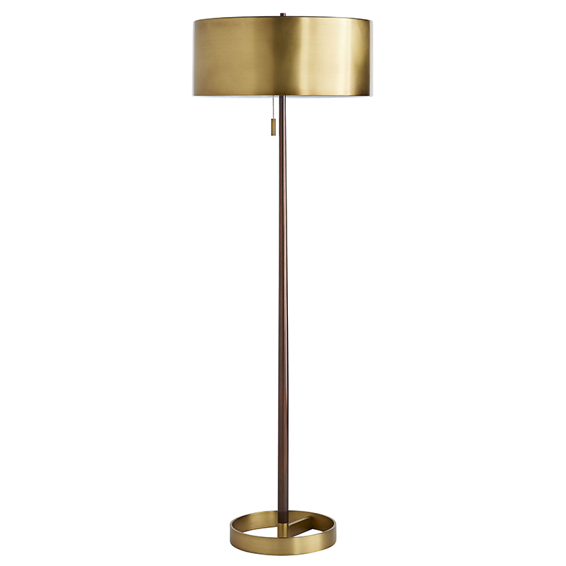 Торшер Arteriors VIOLETTA FLOOR LAMP Латунь Торшер Arteriors VIOLETTA FLOOR LAMP Латунь во Владивостоке | Loft Concept