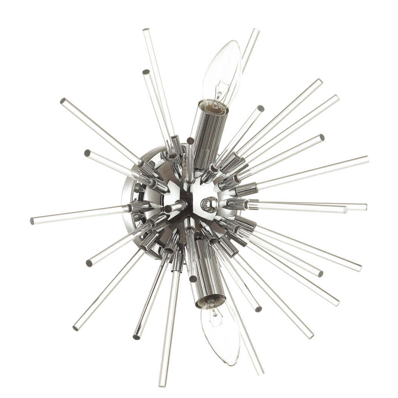Бра Varg Sputnik Sconce Хром Прозрачный Бра Varg Sputnik Sconce Хром Прозрачный во Владивостоке | Loft Concept