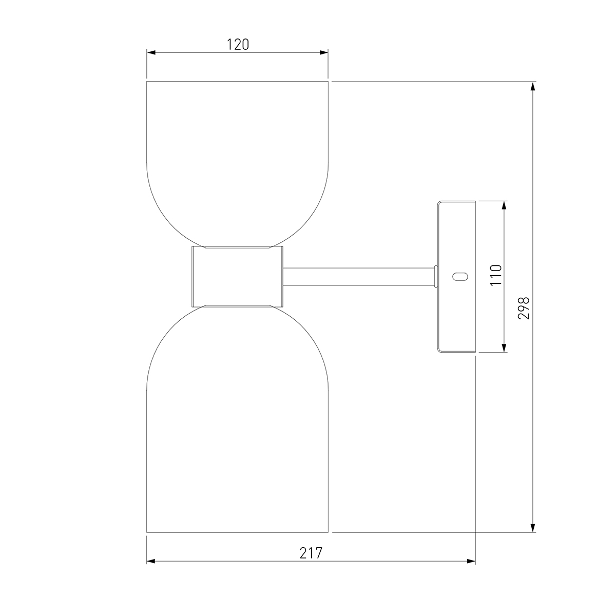 Бра Light maker studio Sconce white and smok Бра Light maker studio Sconce white and smok во Владивостоке