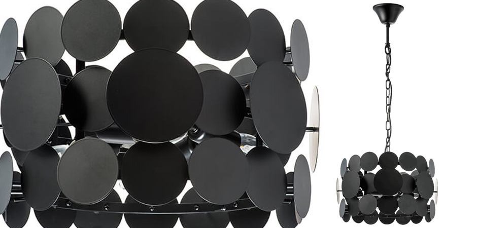 Люстра Black Matte Disk D35 Люстра Black Matte Disk D35 - Loft-Concept во Владивостоке