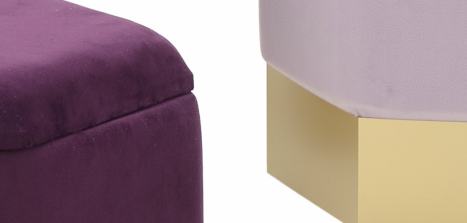 Комплект пуфов Golden Belt Сorner Комплект пуфов Golden Belt Сorner - Loft-Concept во Владивостоке