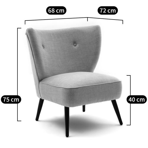 Кресло с декором бахрома Linen Fringe Chair Beige Кресло с декором бахрома Linen Fringe Chair Beige во Владивостоке