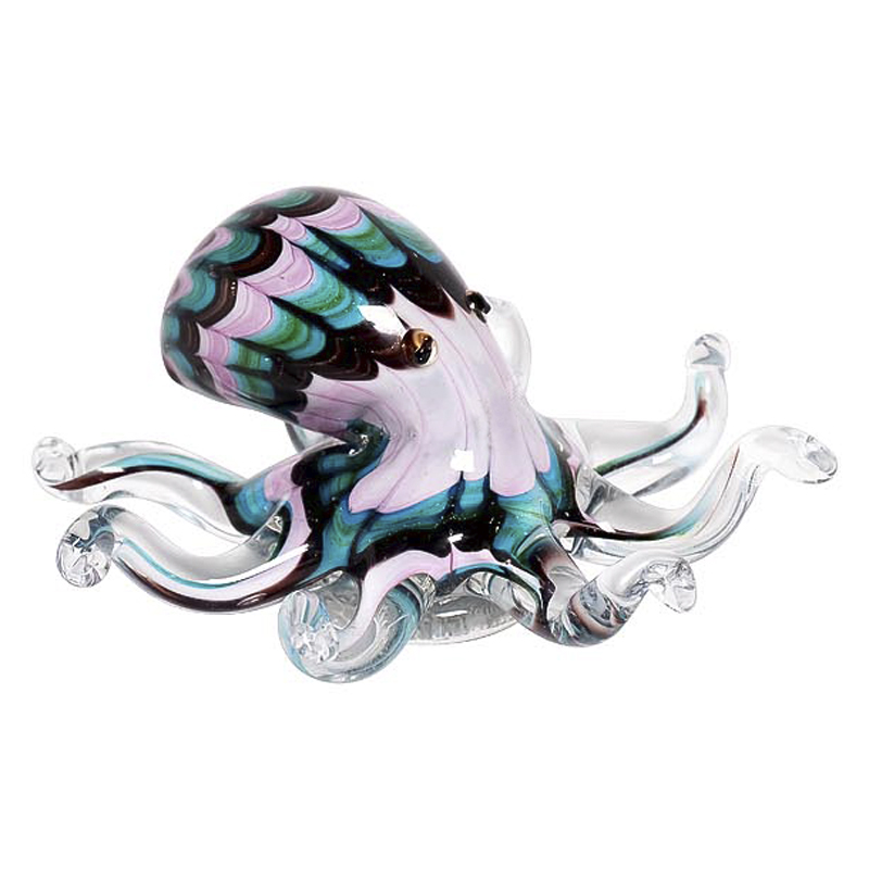 Статуэтка Glass Octopus Мульти Статуэтка Glass Octopus Мульти во Владивостоке | Loft Concept