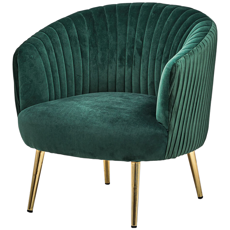 Кресло Christiano Chair green Изумрудный Глянцевое золото Кресло Christiano Chair green Изумрудный Глянцевое золото во Владивостоке | Loft Concept