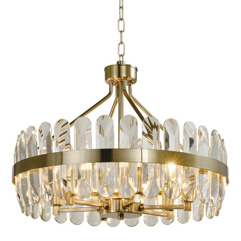 Люстра Genesia Chandelier Золотой Прозрачный (Transparent) Люстра Genesia Chandelier Золотой Прозрачный (Transparent) во Владивостоке | Loft Concept