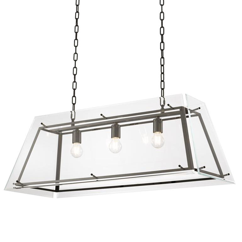 Люстра Chandelier Azure L Bronze Темная бронза Прозрачный (Transparent) Люстра Chandelier Azure L Bronze Темная бронза Прозрачный (Transparent) во Владивостоке | Loft Concept