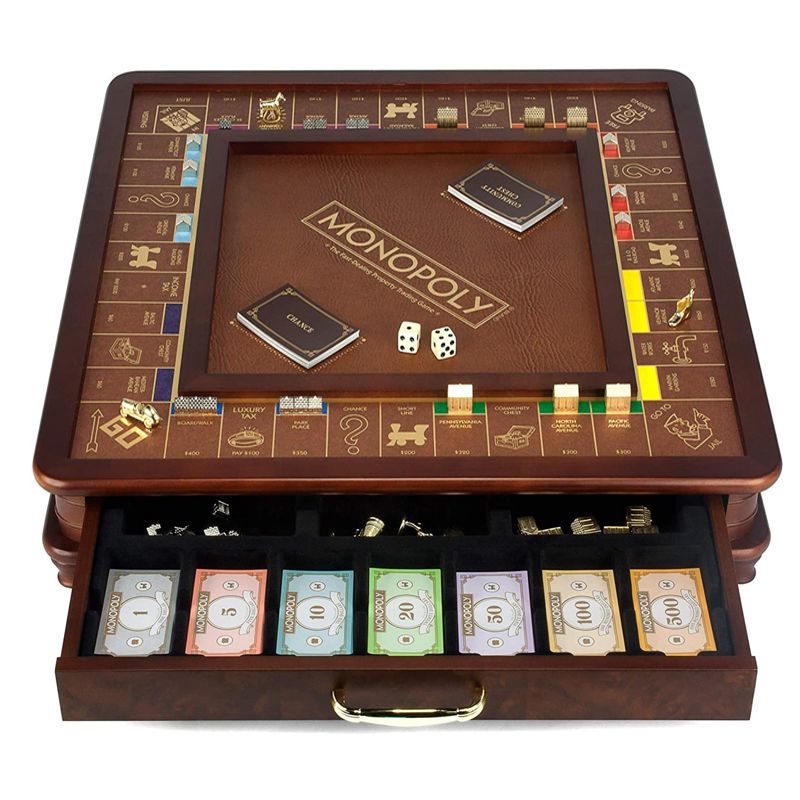 Подарочная Большая "Монополия" Luxe Monopoly Game Коричневый Подарочная Большая "Монополия" Luxe Monopoly Game Коричневый во Владивостоке | Loft Concept