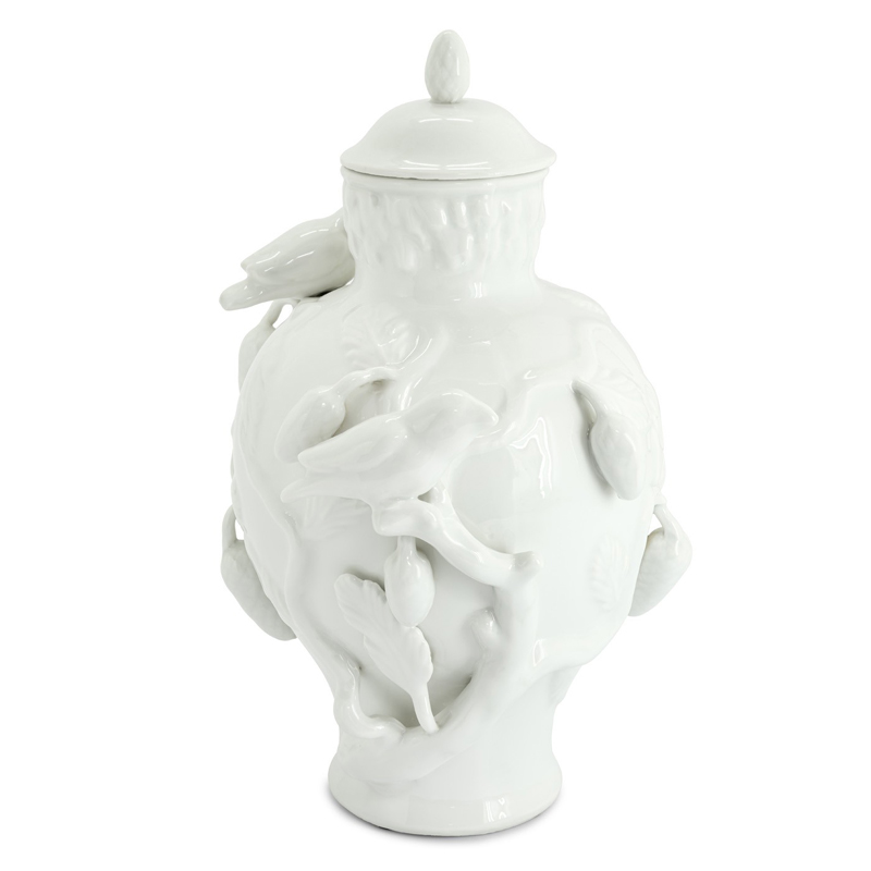 Ваза JAR KRIZIA PORCELAIN Белый Ваза JAR KRIZIA PORCELAIN Белый во Владивостоке | Loft Concept