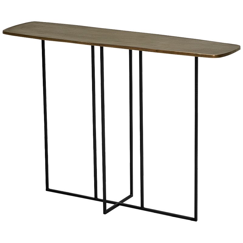 Консоль Rainer Console Винтажная латунь Консоль Rainer Console Винтажная латунь во Владивостоке | Loft Concept