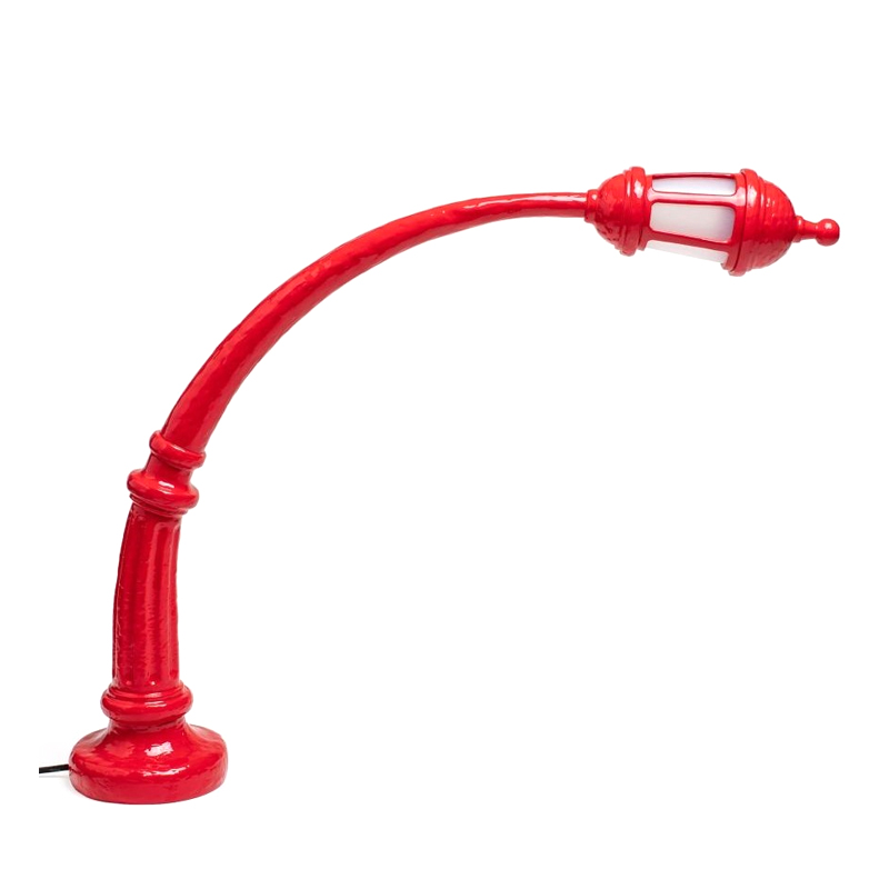 Настольная лампа Seletti Street Lamp Red Красный Настольная лампа Seletti Street Lamp Red Красный во Владивостоке | Loft Concept
