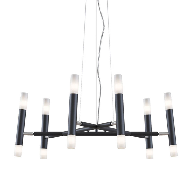 Люстра Arnaut Chandelier 12 Черный во Владивостоке | Loft Concept 