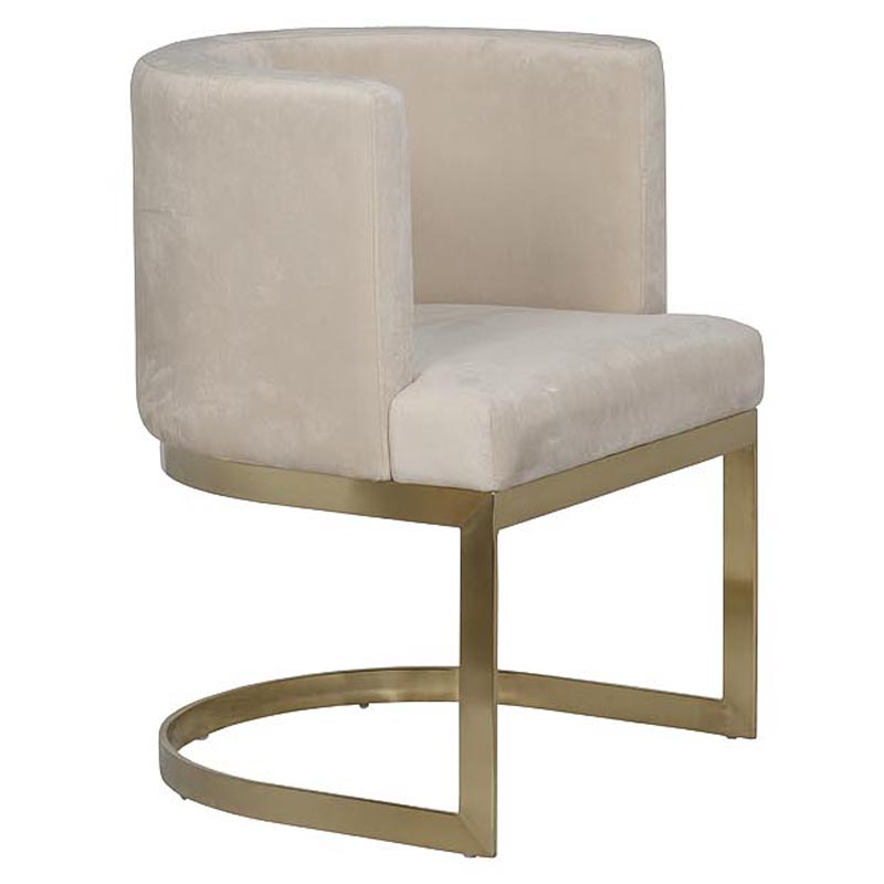 Стул Disalia Chair beige Бежевый Золотой Стул Disalia Chair beige Бежевый Золотой во Владивостоке | Loft Concept