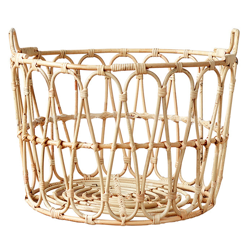 Корзина Round Wicker Baskets Древесина Корзина Round Wicker Baskets Древесина во Владивостоке | Loft Concept