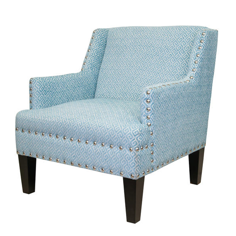 Кресло Fabio Armchair Velour blue Голубой Кресло Fabio Armchair Velour blue Голубой во Владивостоке | Loft Concept