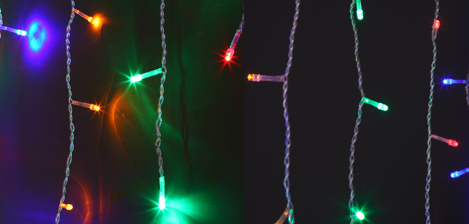 Гирлянда Бахрома с Цветными светодиодами - Loft-Concept во Владивостоке