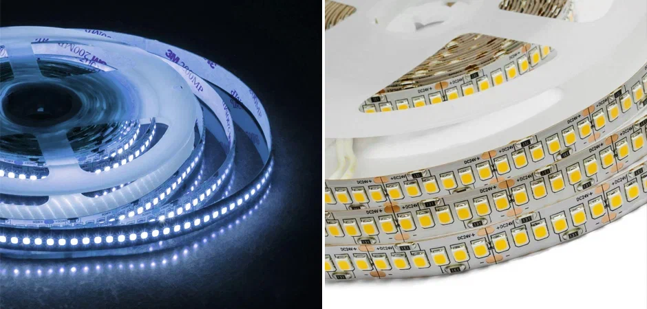 Светодиодная лента 26W/m 240Led/m 2835SMD холодный белый Светодиодная лента 26W/m 240Led/m 2835SMD холодный белый - Loft-Concept во Владивостоке