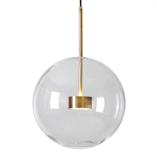 Подвесной светильник Suspension LED design BUBBLE LAMP 1 Латунь Прозрачное Стекло Подвесной светильник Suspension LED design BUBBLE LAMP 1 Латунь Прозрачное Стекло во Владивостоке | Loft Concept