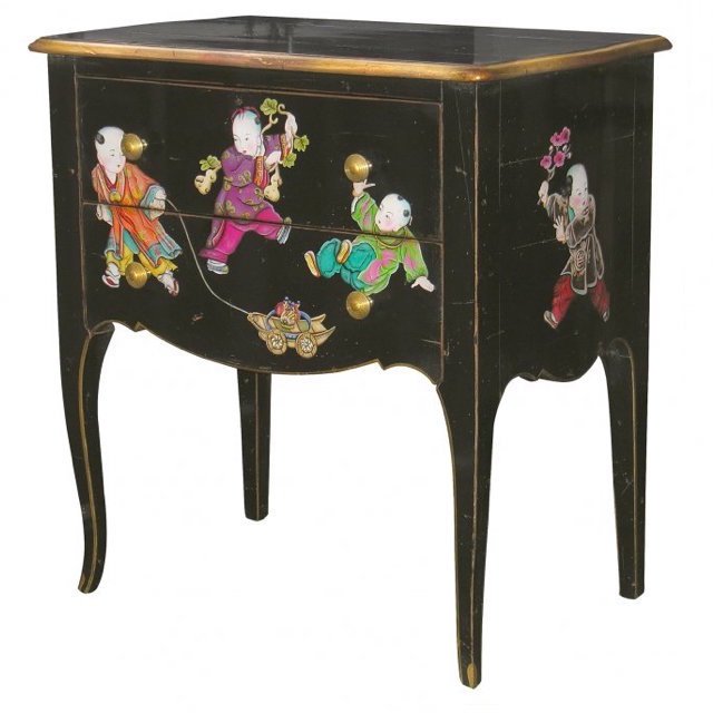 Комод L.XV CHEST OF DRAWERS kids Бронза Черный Комод L.XV CHEST OF DRAWERS kids Бронза Черный во Владивостоке | Loft Concept