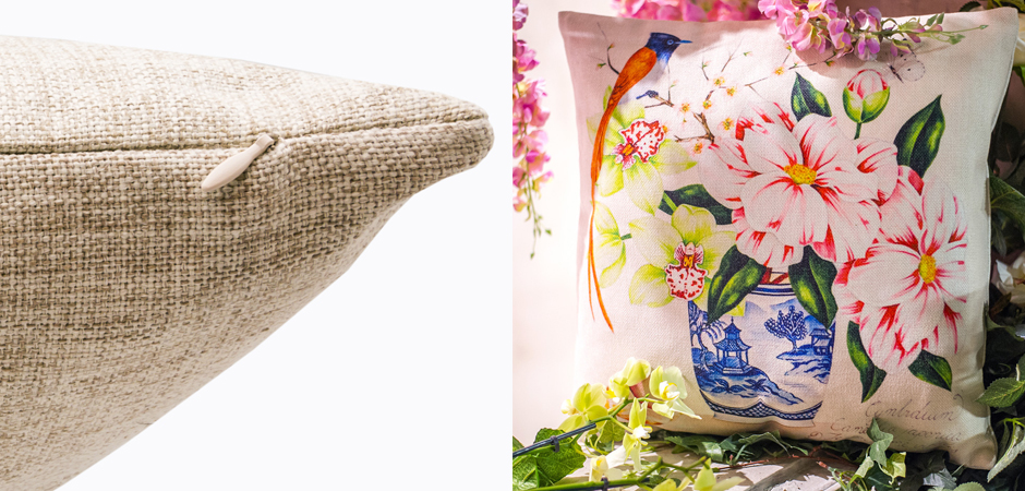 Декоративная подушка Camellias Pillow Декоративная подушка Camellias Pillow - Loft-Concept во Владивостоке