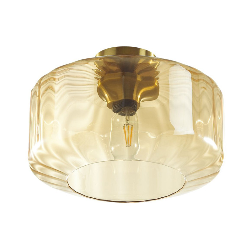Потолочный светильник Multicolored Glass Bronze Бронза Потолочный светильник Multicolored Glass Bronze Бронза во Владивостоке | Loft Concept