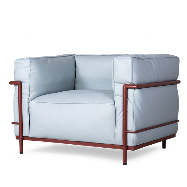 Кресло Le Corbusier LC3 blue Светло-голубой Кресло Le Corbusier LC3 blue Светло-голубой во Владивостоке | Loft Concept