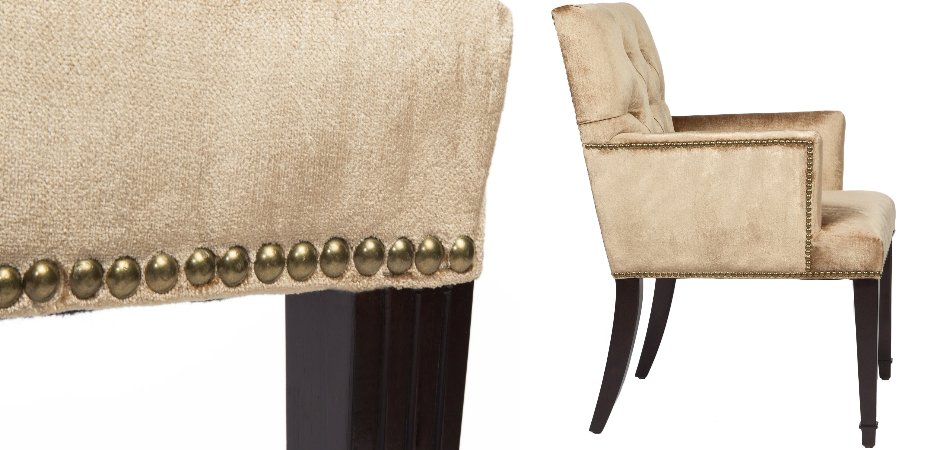 Стул с подлокотниками Parisian Chic Beige Стул с подлокотниками Parisian Chic Beige - Loft-Concept во Владивостоке