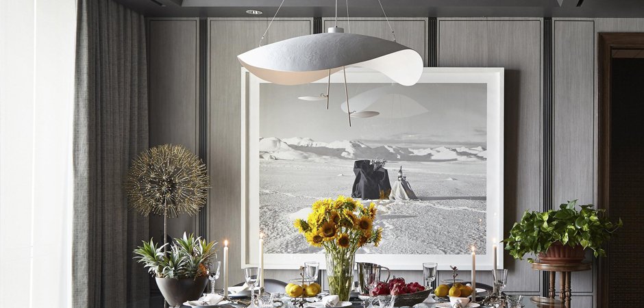 Подвесной светильник CATELLANI & SMITH LEDERAM MANTA S2 PENDANT Подвесной светильник CATELLANI & SMITH LEDERAM MANTA S2 PENDANT - Loft-Concept во Владивостоке