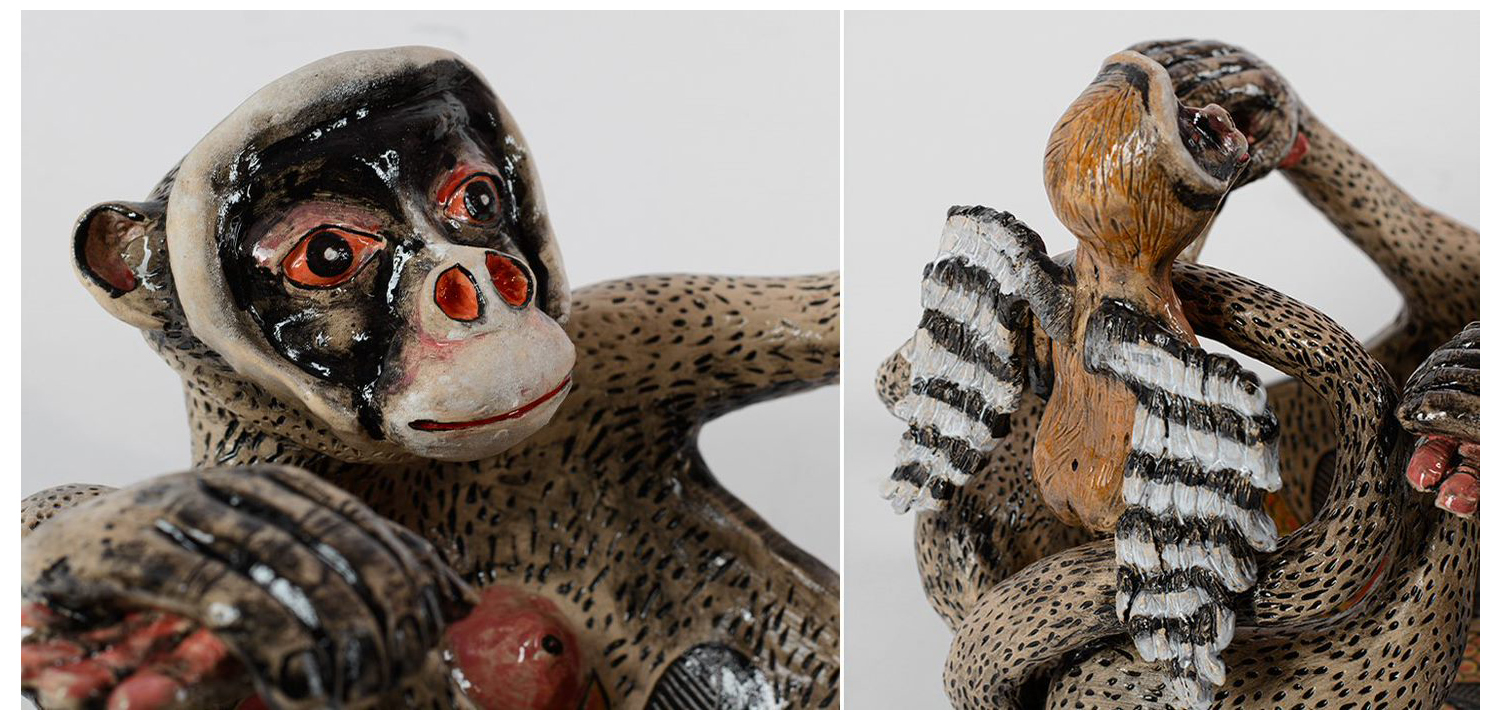 Блюдо Two Monkeys - фото №1