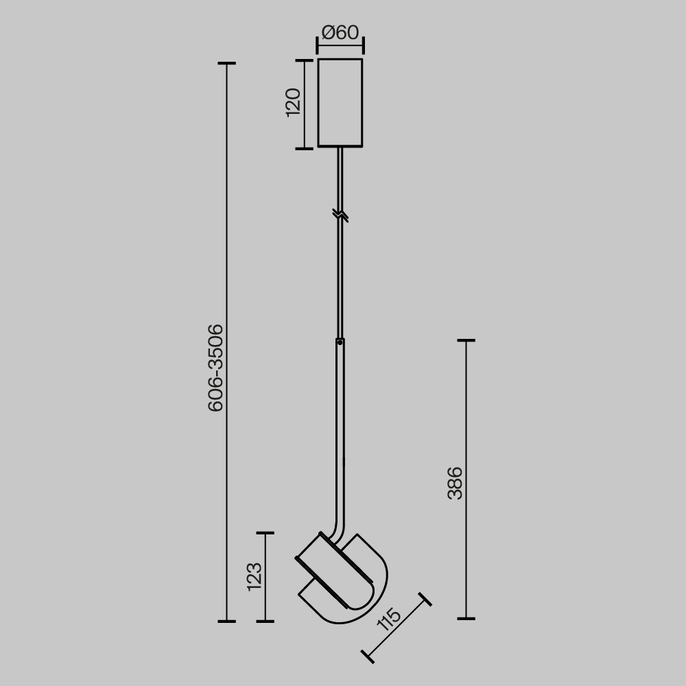 Подвесной светильник в цвете Латунь Levix во Владивостоке