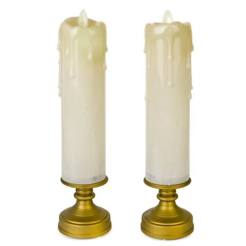 Набор свечей Two LED Candles Латунь Набор свечей Two LED Candles Латунь во Владивостоке | Loft Concept