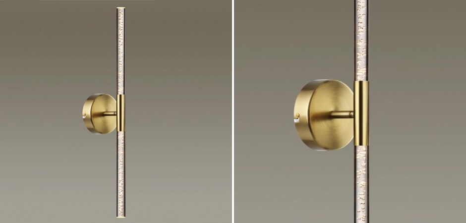 Бра Trumpet tube Two-way Золотое Бра Trumpet tube Two-way Золотое - Loft-Concept во Владивостоке