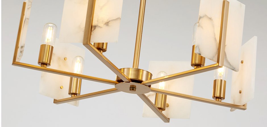 Люстра Marble square Chandelier Люстра Marble square Chandelier - Loft-Concept во Владивостоке