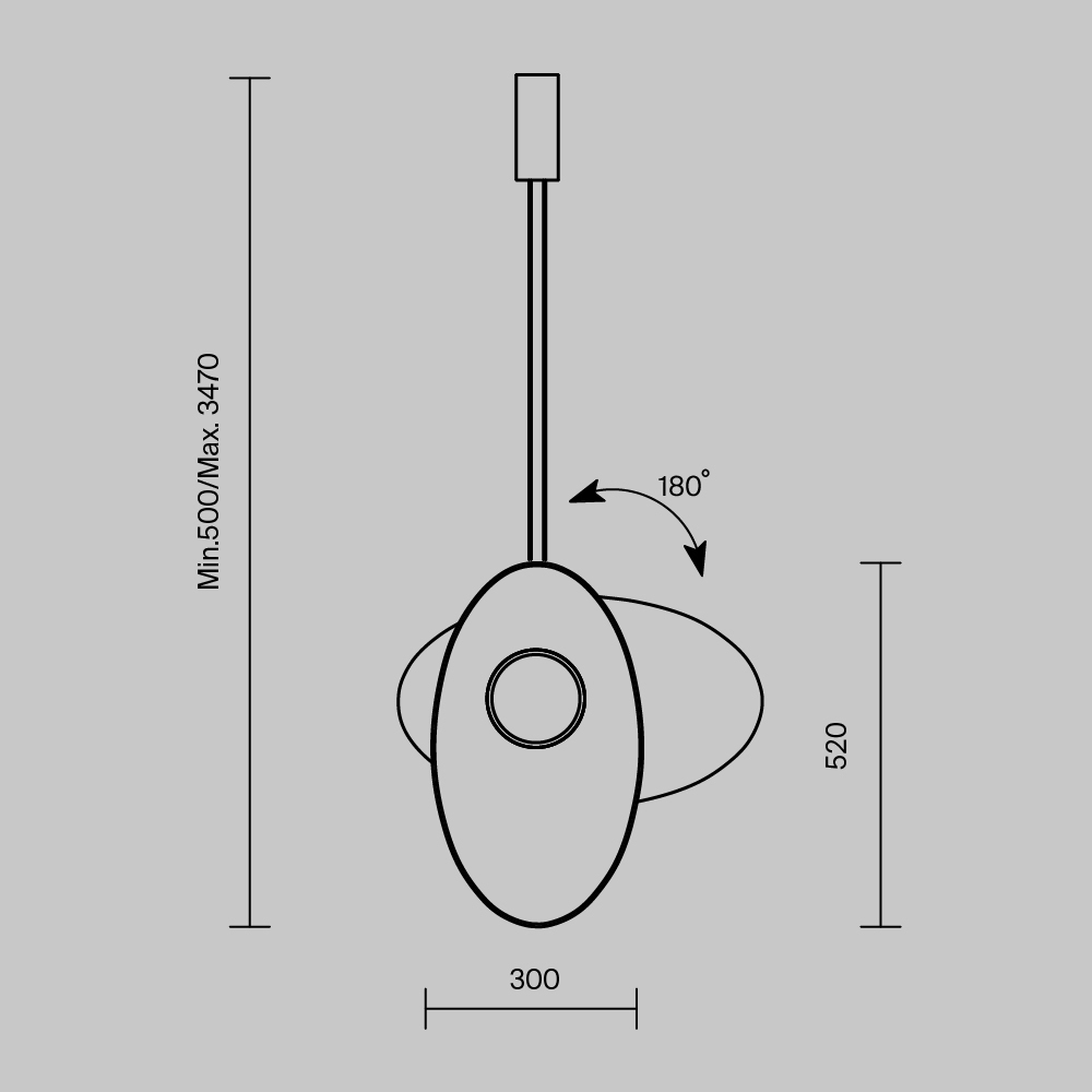 Подвесной светильник Evolution 3000К 9Вт во Владивостоке