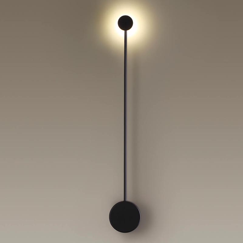 Бра Pin Wall Light Black 70 Черный Бра Pin Wall Light Black 70 Черный во Владивостоке | Loft Concept