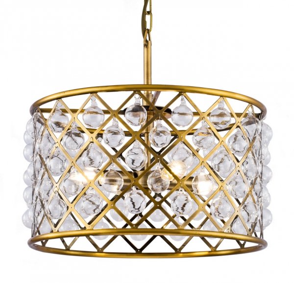 Люстра RH Spencer Hoop Chandelier 45 Brass Латунь Люстра RH Spencer Hoop Chandelier 45 Brass Латунь во Владивостоке | Loft Concept