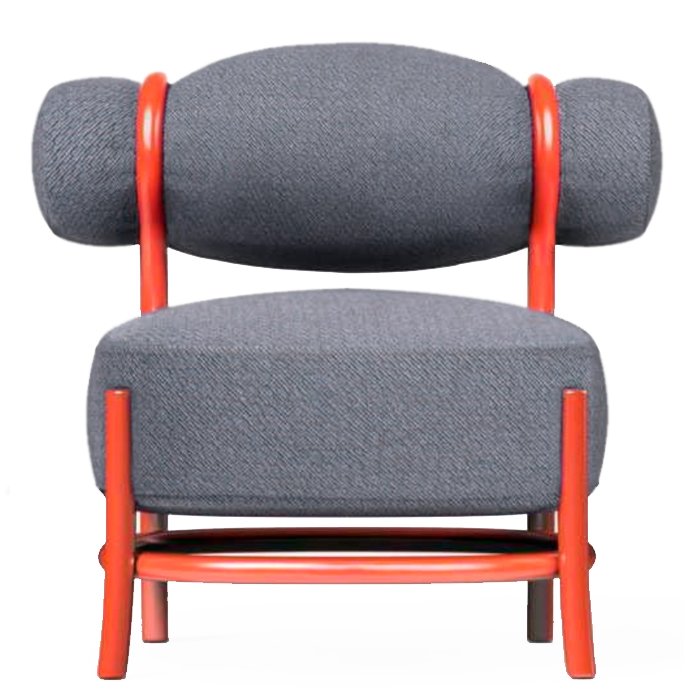 Кресло Chignon Gerbruder Thonet Vienna Серый во Владивостоке | Loft Concept 