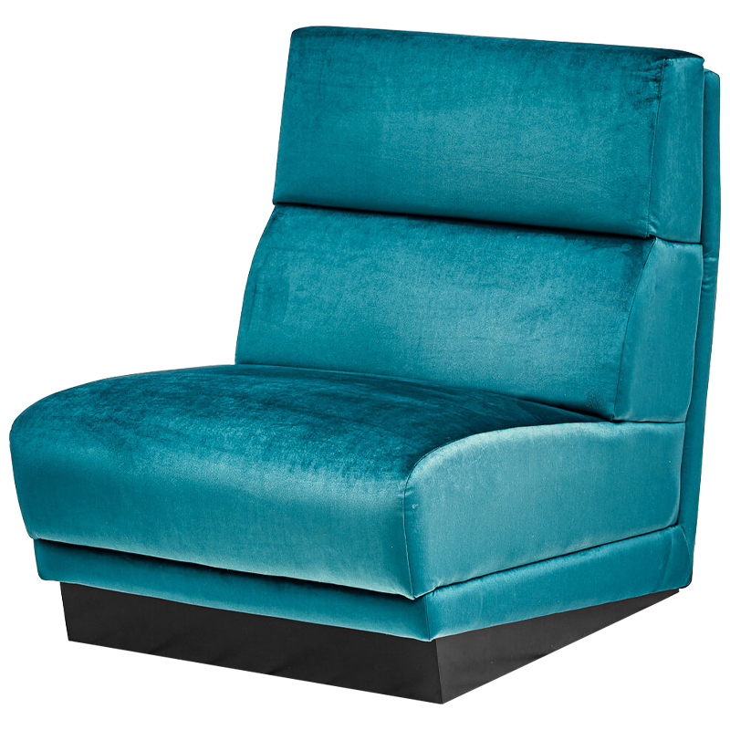 Кресло Berkeley Chair Turquoise Бирюзовый Черный Кресло Berkeley Chair Turquoise Бирюзовый Черный во Владивостоке | Loft Concept
