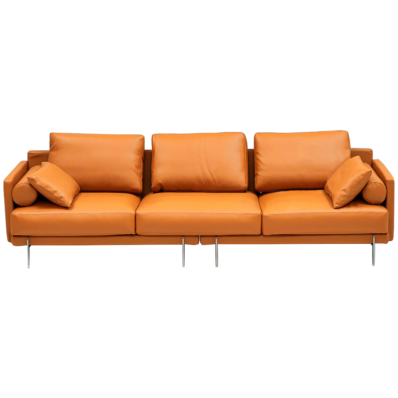 Диван Mosley Orange Sofa Оранжевый Оранжевый Диван Mosley Orange Sofa Оранжевый Оранжевый во Владивостоке | Loft Concept