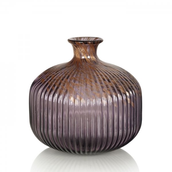 Стеклянная ваза Cellular Purple vase Прозрачный фиолетовый Стеклянная ваза Cellular Purple vase Прозрачный фиолетовый во Владивостоке | Loft Concept