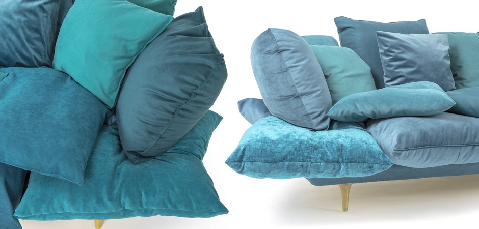 Диван Seletti Sofa Comfy Turquoise Диван Seletti Sofa Comfy Turquoise - Loft-Concept во Владивостоке