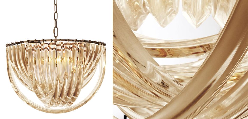Люстра Chandelier Murano Champagne 50 Люстра Chandelier Murano Champagne 50 - Loft-Concept во Владивостоке