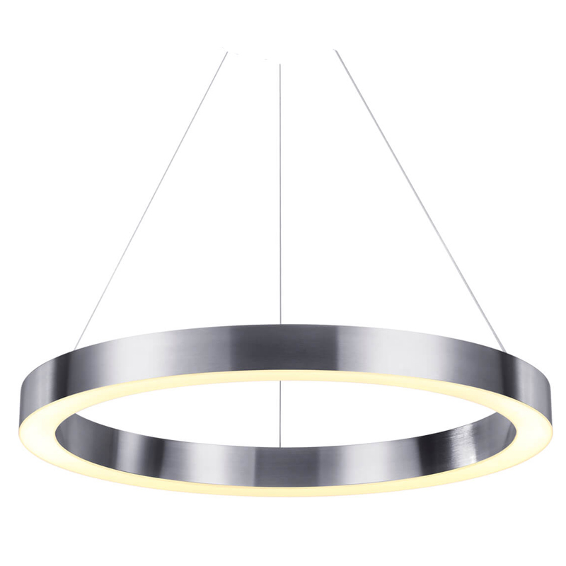 Подвесной светильник Nickel Ribbon Ring 60 Никель Подвесной светильник Nickel Ribbon Ring 60 Никель во Владивостоке | Loft Concept