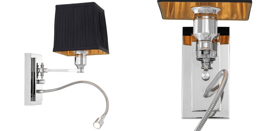 Бра Wall Lamp Ellington Black Бра Wall Lamp Ellington Black - Loft-Concept во Владивостоке