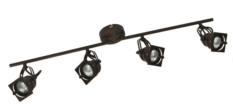Спот Loft spotlight black four Спот Loft spotlight black four - Loft-Concept во Владивостоке