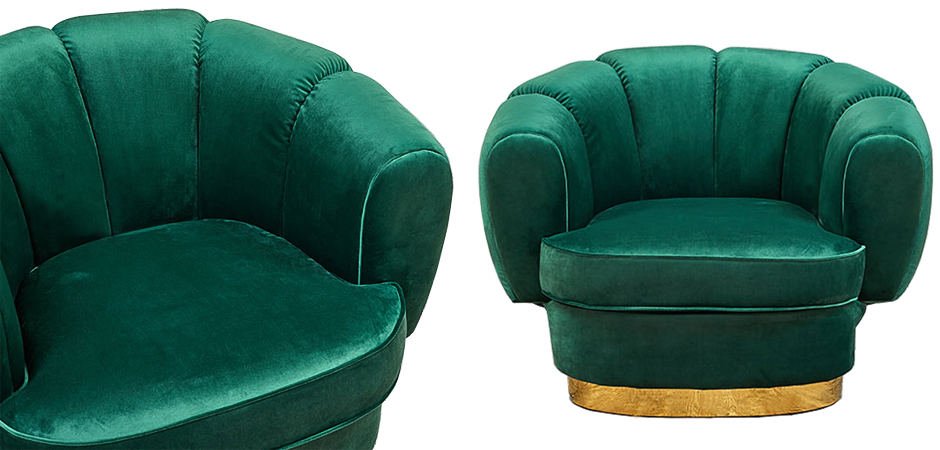 Кресло Emerald Softness Armchair Кресло Emerald Softness Armchair - Loft-Concept во Владивостоке