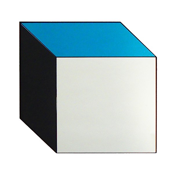 Зеркало Куб Bower Cube Shape Mirror Прозрачный Черный Голубой во Владивостоке | Loft Concept 