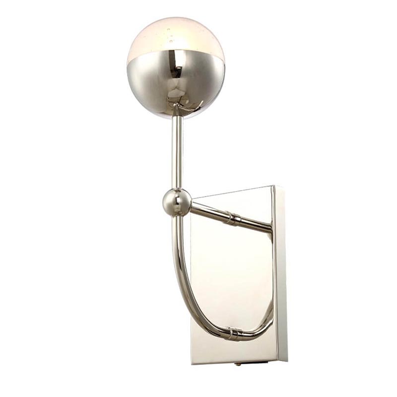 Бра Heidy Nickel Wall Lamp Никель Бра Heidy Nickel Wall Lamp Никель во Владивостоке | Loft Concept