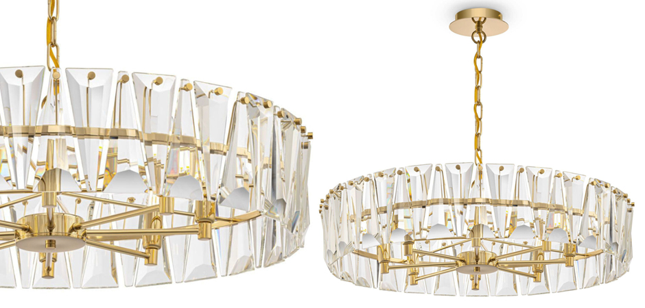 Люстра Ruby Crystal Chandelier Gold 75 Люстра Ruby Crystal Chandelier Gold 75 - Loft-Concept во Владивостоке